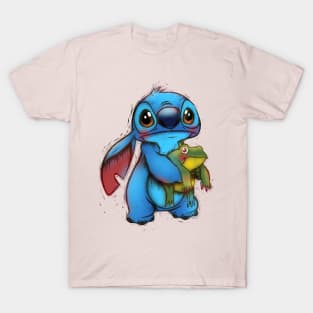 Scared little Stitch T-Shirt